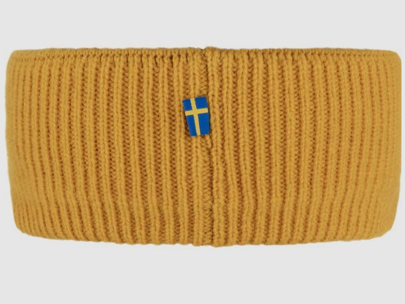 Fjällräven 1960 Logo Headband Mustard Yellow, billede 2 af 3