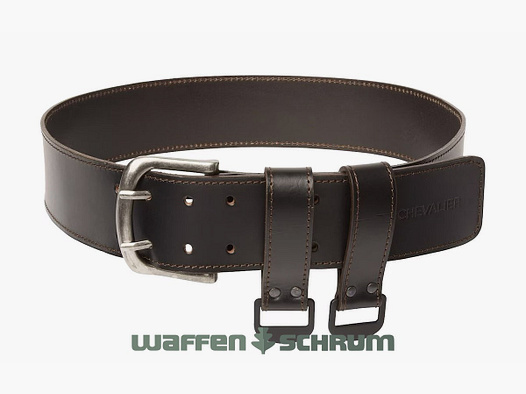 Chevalier Ledergürtel Hundeführer  Leather Brown