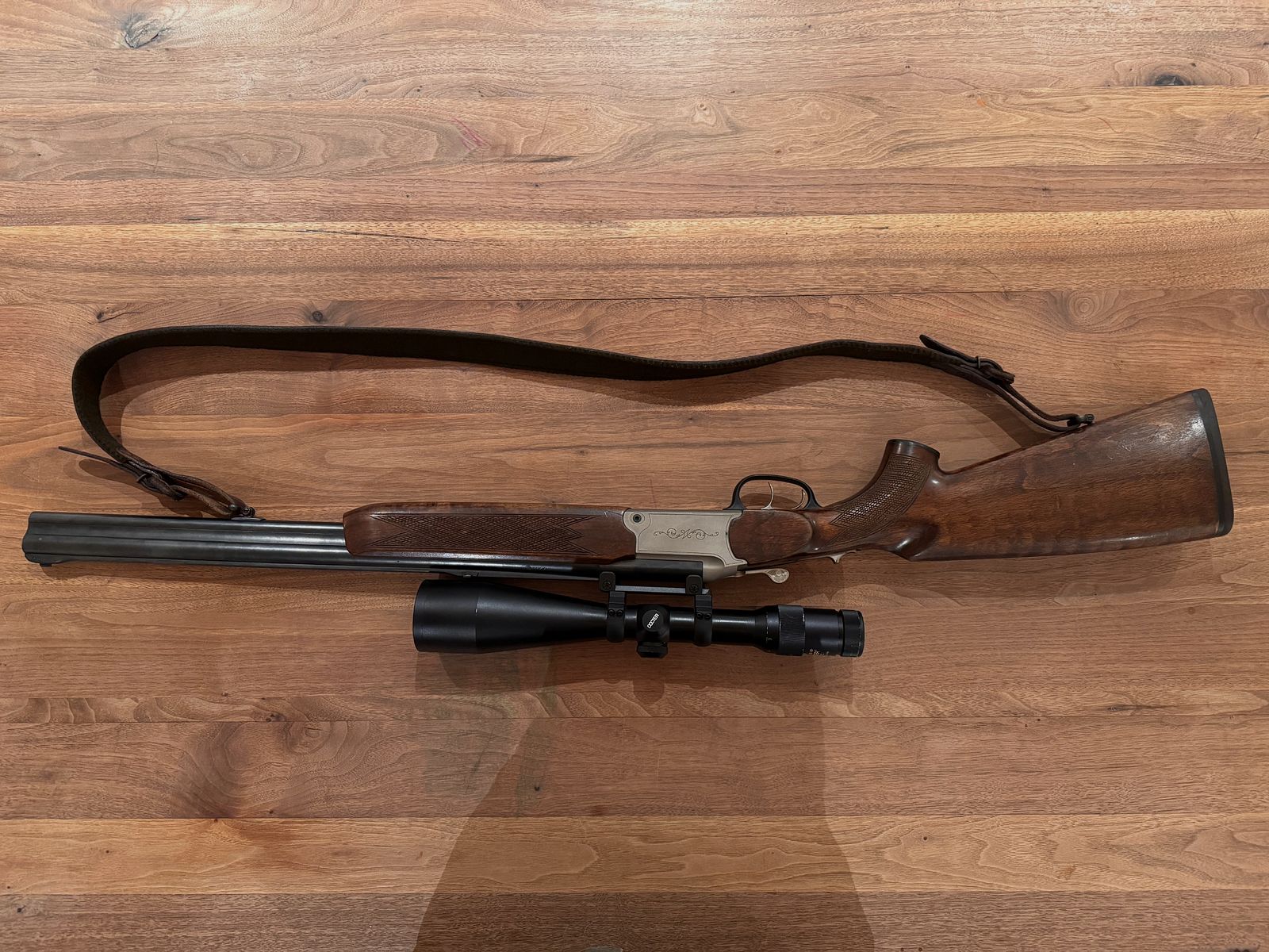Bockbüchsflinte | Frankonia Favorit | CZ BRNO | Kal. 12 und 7x65 R | Docter 3-12x56 | Blaser Sattelmontage