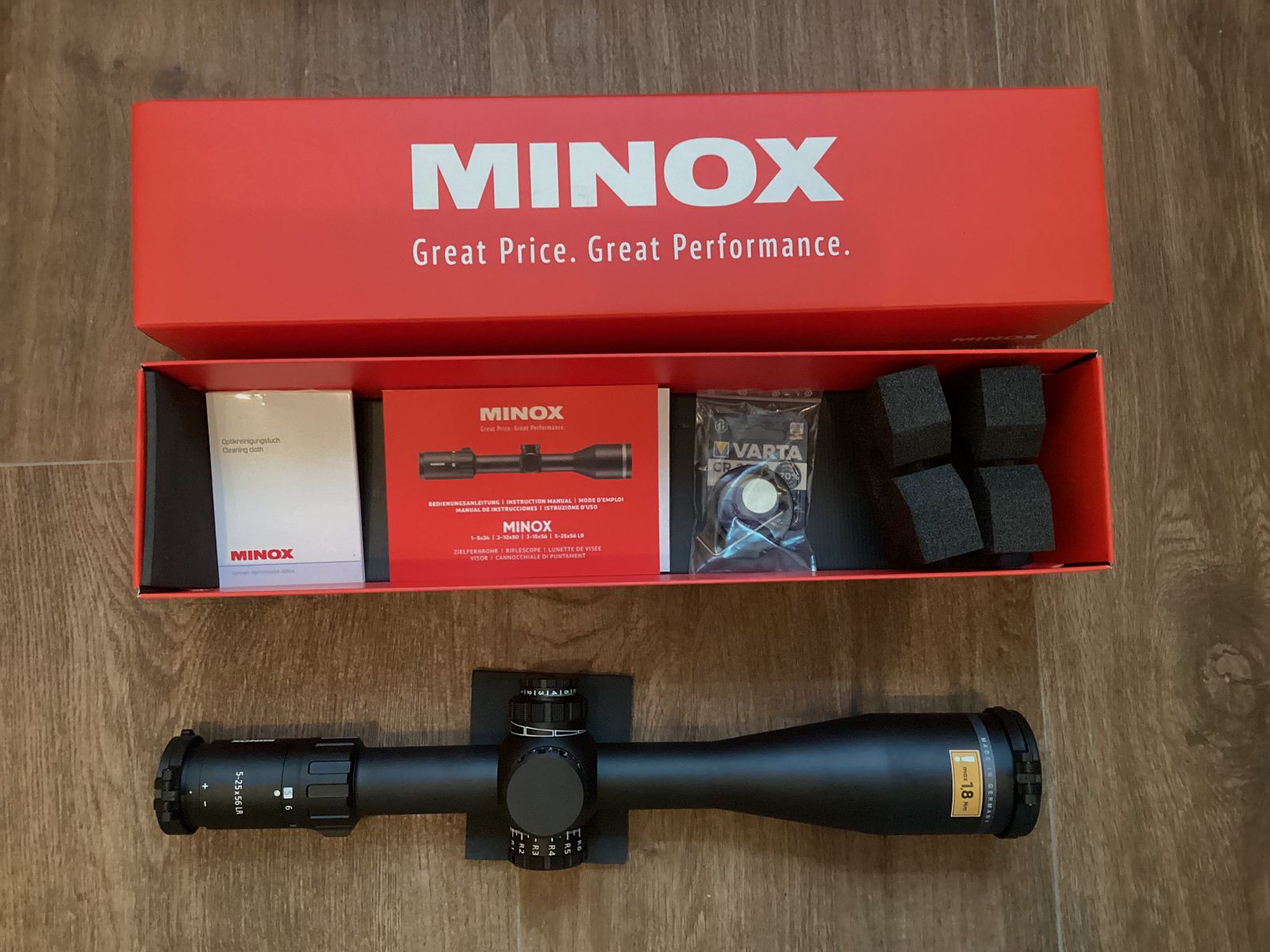 Minox scope Long Range 5–25x56 LR, image 1 sur 2
