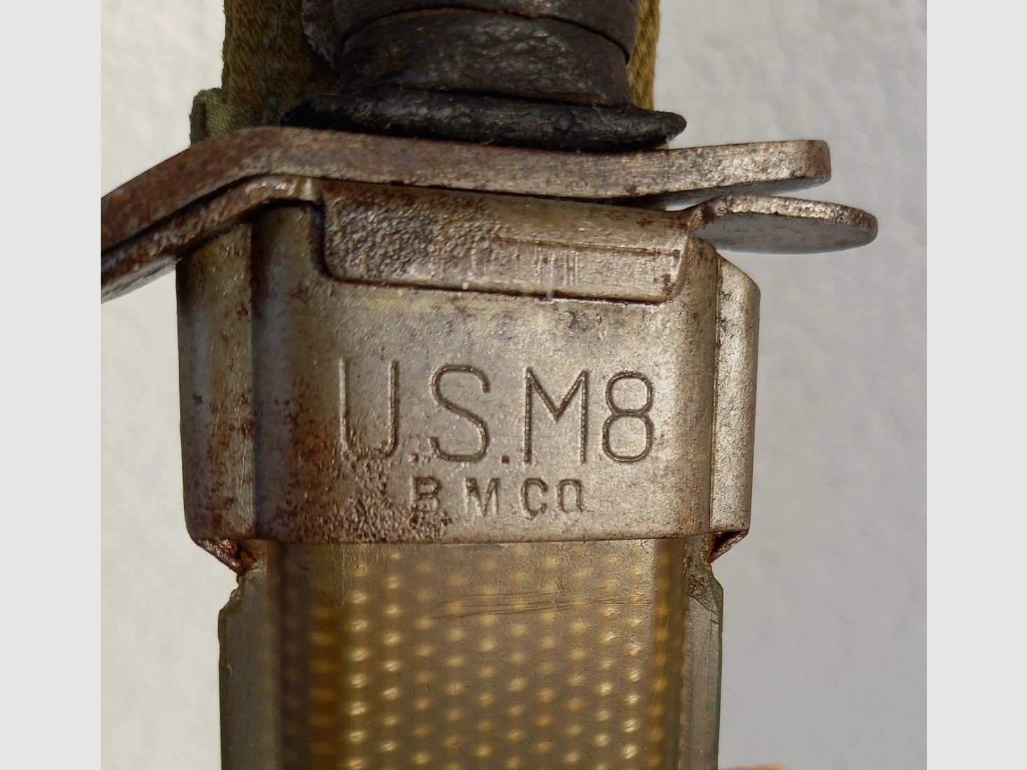 Couteau de tranchée WKII US.M3/Kampfmesser avec étui US.M8