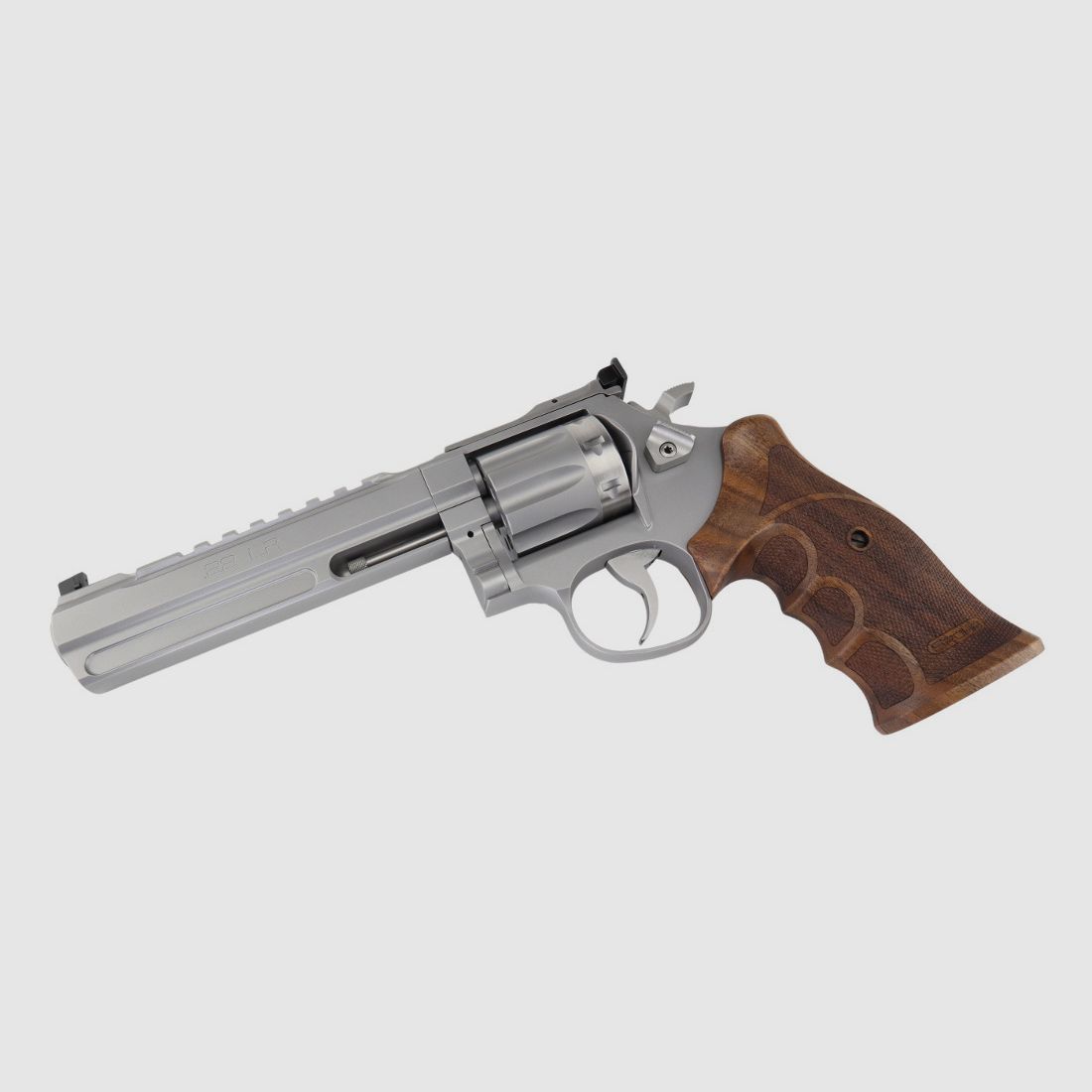 SPOHR 286 Competition Stainless .22lr 6 Zoll Revolver Made in Germany