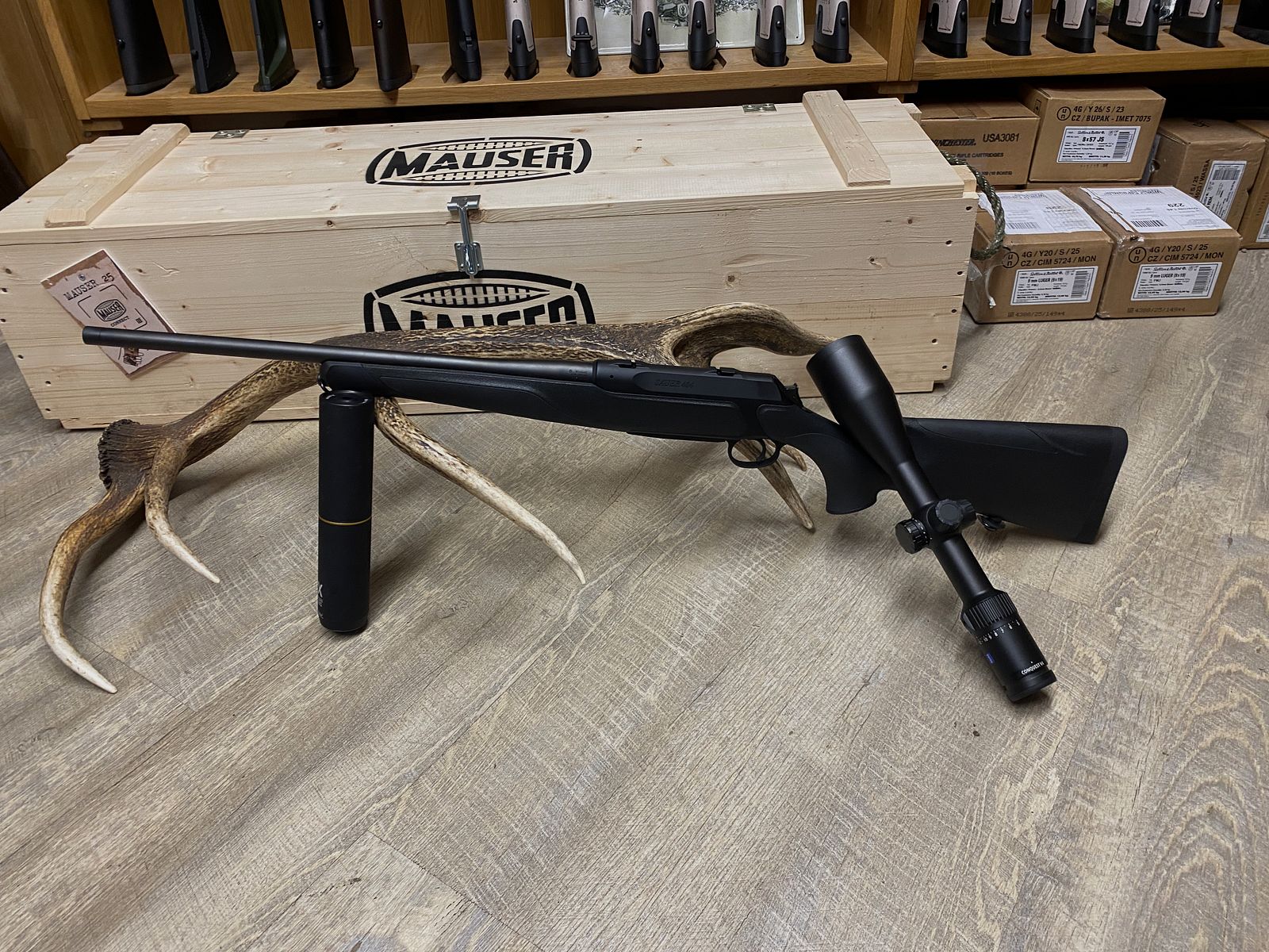 Sauer 404 Classic XT, avec Zeiss Conquest V4 3-12x56, ENSEMBLE COMPLET