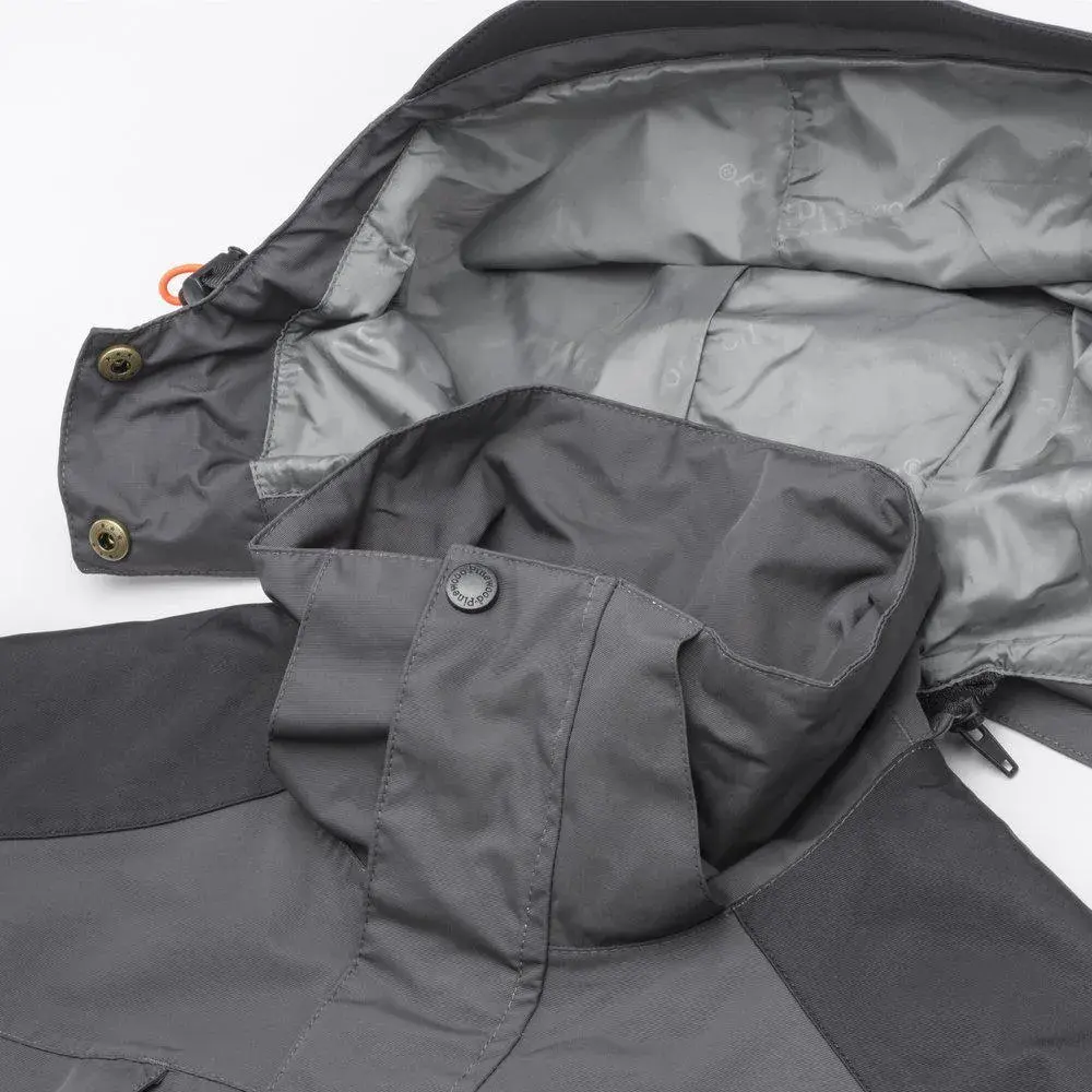 Multifunktionale schwarze Angeljacke Bolmen Pinewood, Bild 4 von 8