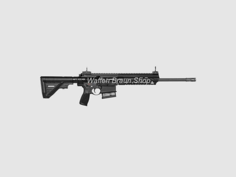 HK SLB Mod. MR 308 A3-Version, cal. .308, 16,5" schwarz mit HKey System