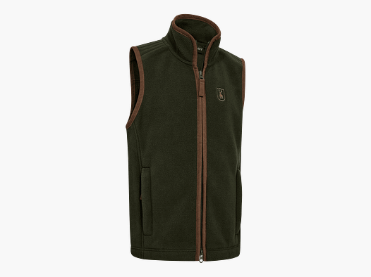 Deerhunter Youth Cumbria Fleece Waistcoat Forest Ember 164