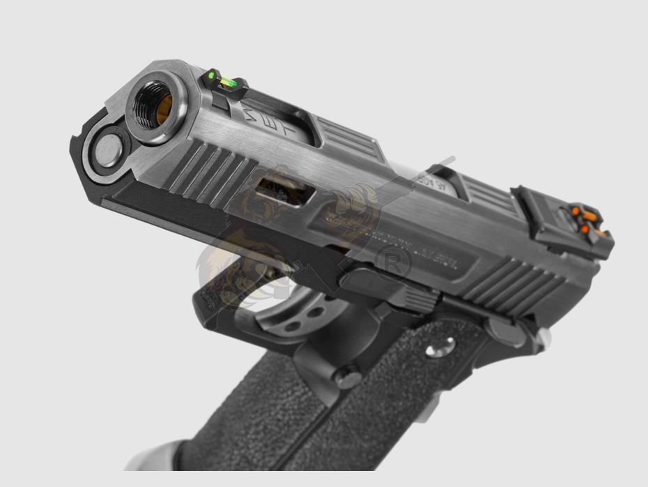 WE Hi-Capa 4.3 Force Full Metal Silver GBB -F-