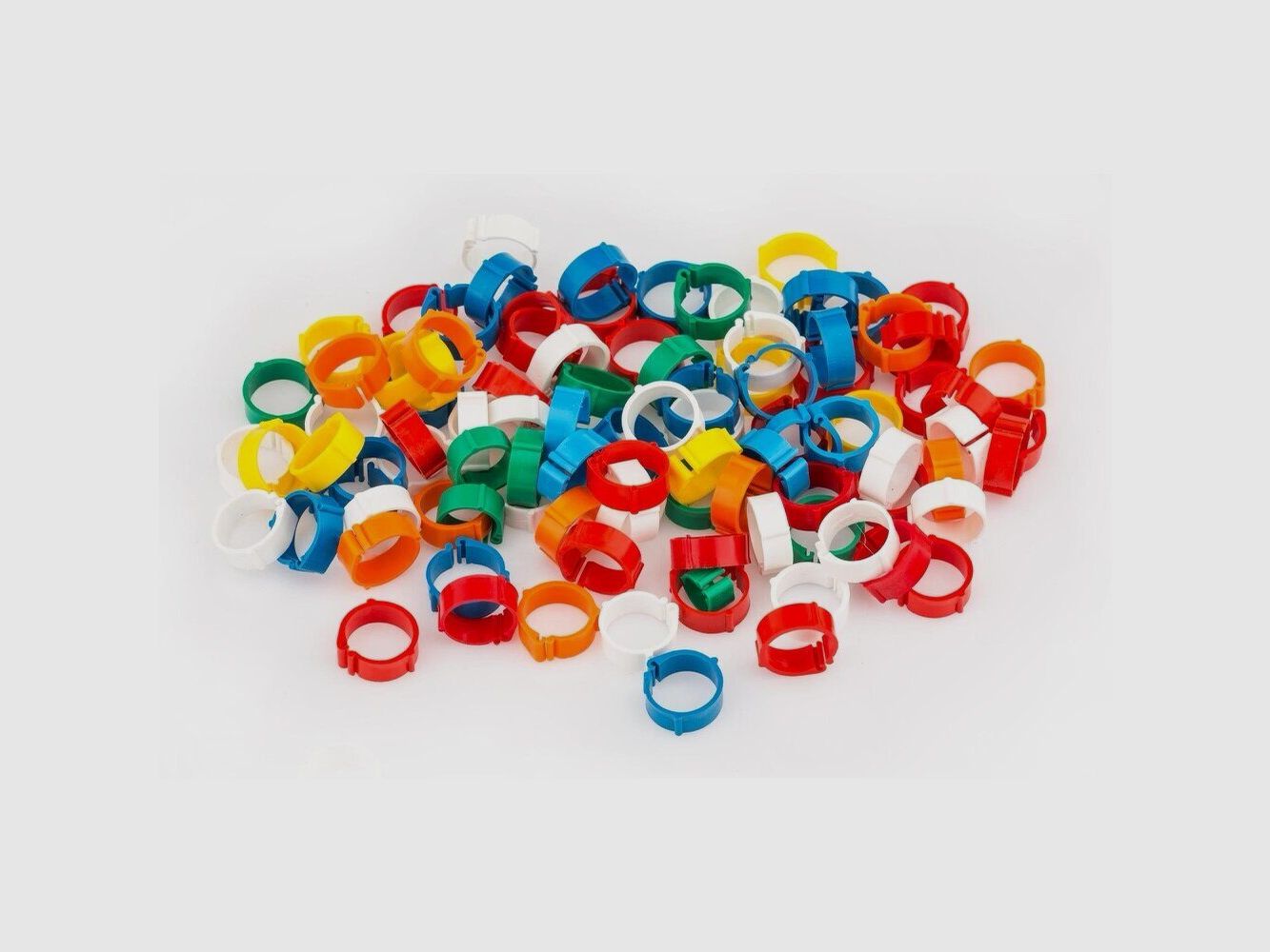 Markierungsringe Clips 100 Stück – Durchmesser 12 mm, Bild 1 von 4