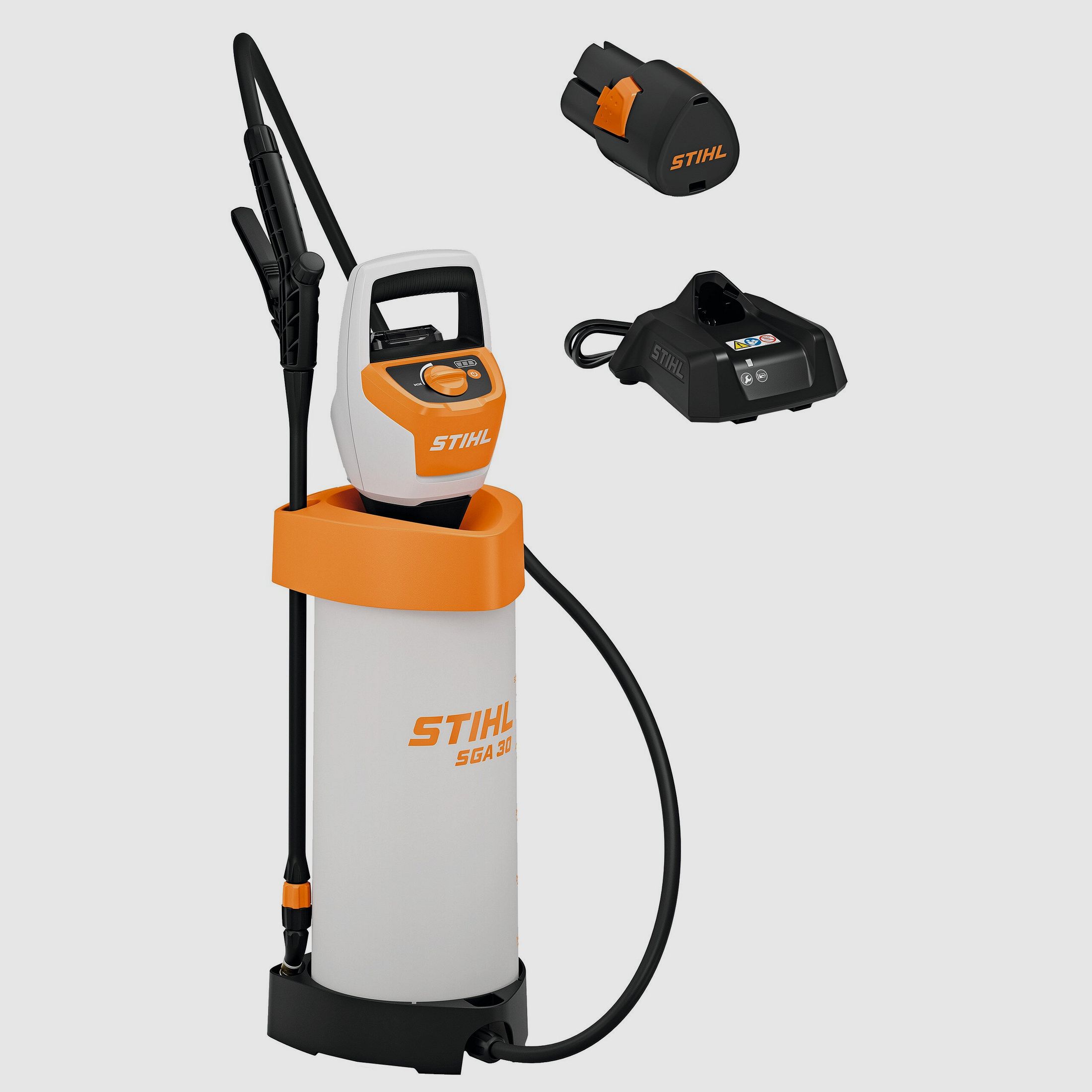 Stihl battery sprayer SGA 30 set with AS 2 and AL 1