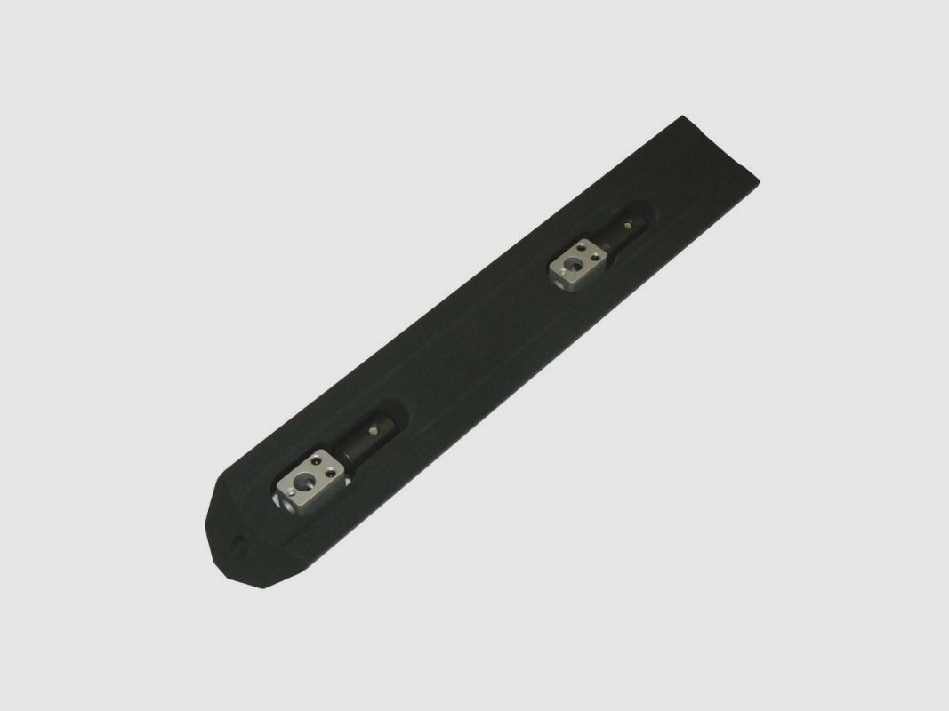 FWB LG rail de support en bois noir, image 3 sur 3