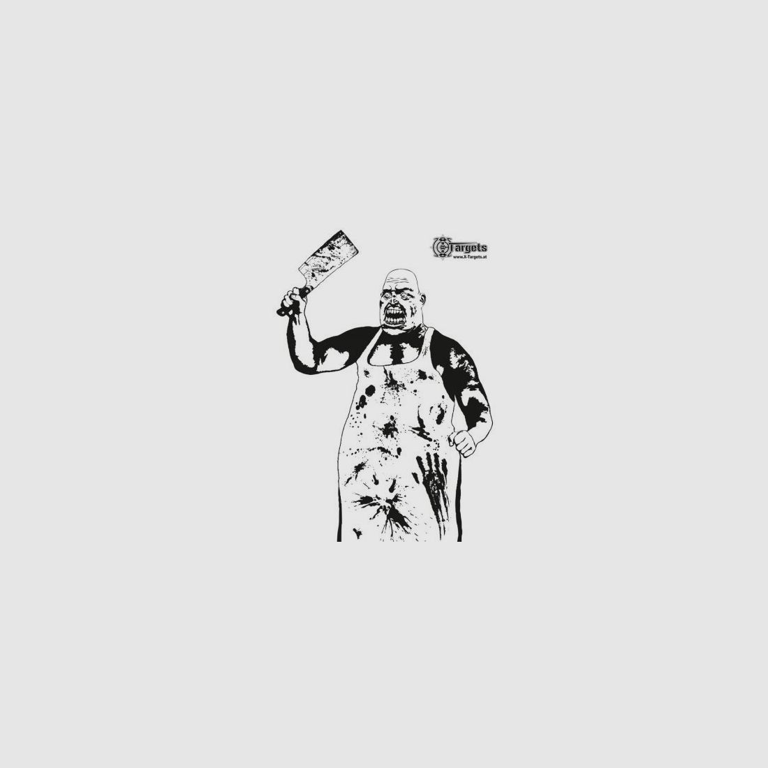 X-Targets – Zombie Butcher Zielscheibe
