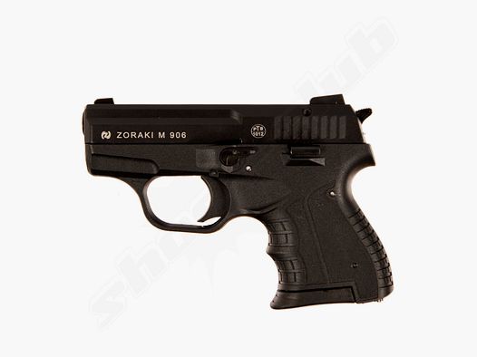 Zoraki 906 blank firing pistol 9mm P.A.K. blued
