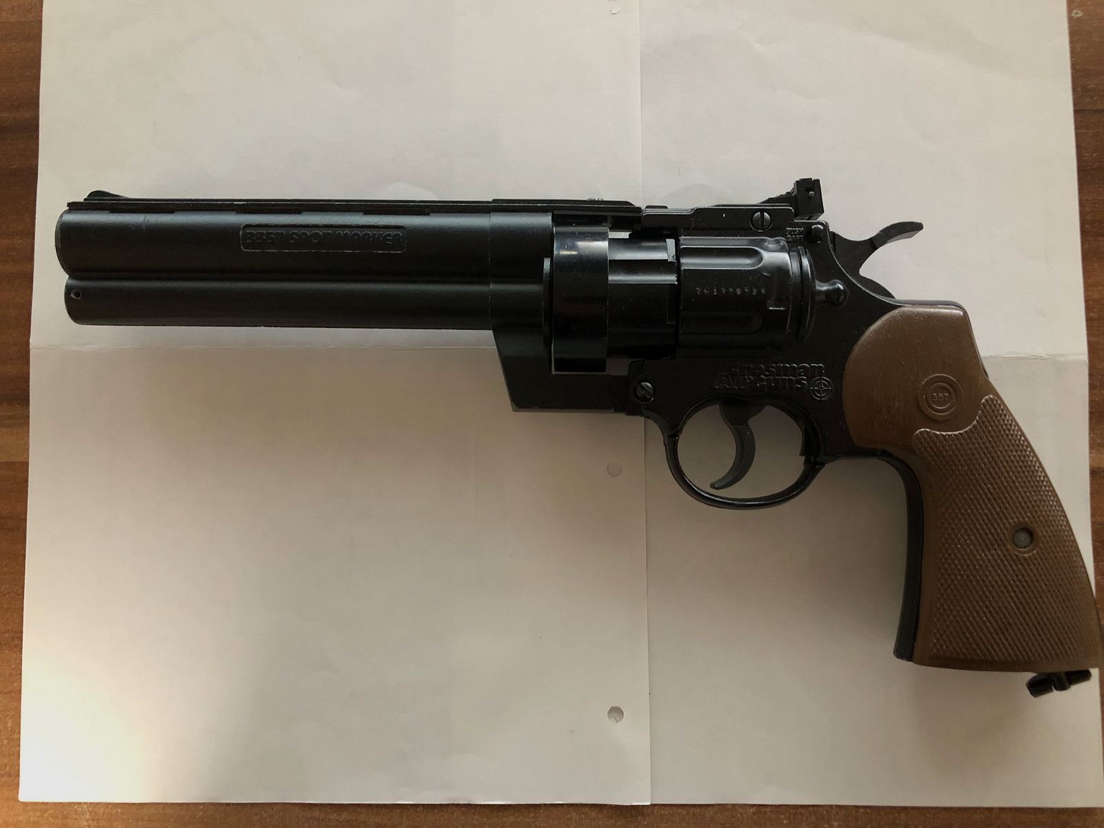 Training revolver (caliber 357) for the discipline 2.55.