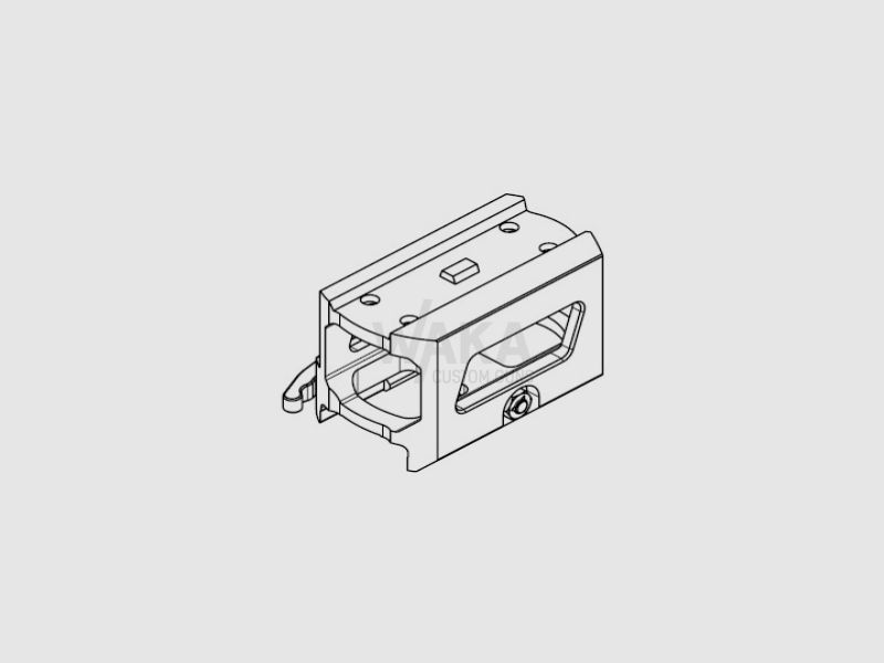 B&T 39 mm montaggio scheletro QD per Aimpoint T-Series