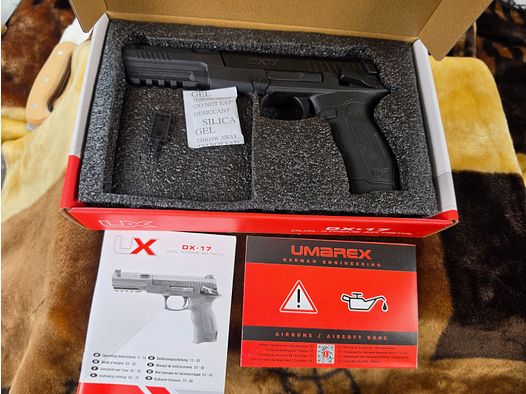 Umarex UX DX 17 Dual Ammo luchtdrukpistool / luchtpistool 4,5 mm (.177) – Nieuw & OVP