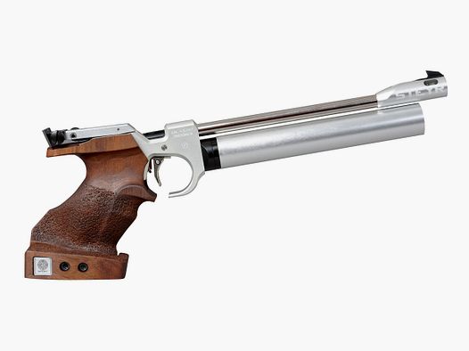 Steyr LP Mod.2 plateado, empuñadura derecha M