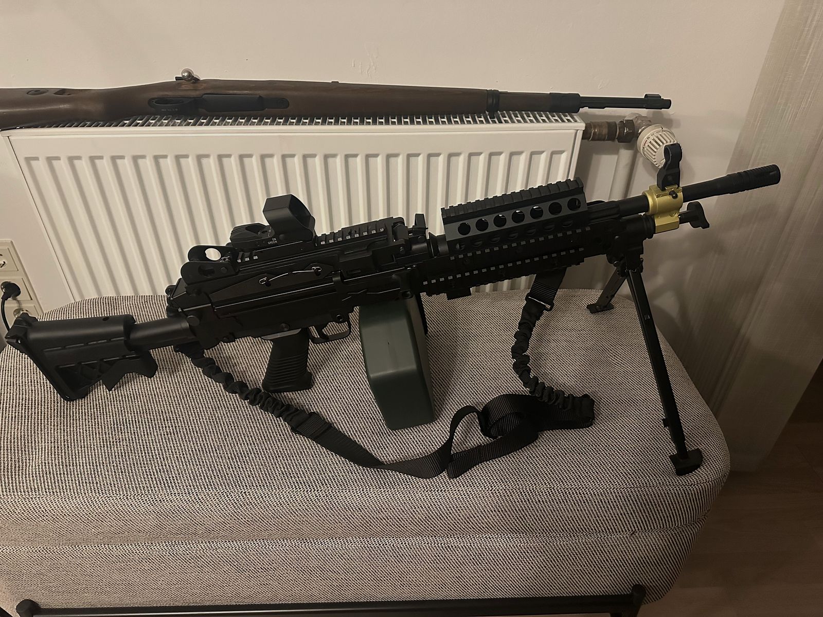A&K MK46 AEG 0,5J Vollmetall