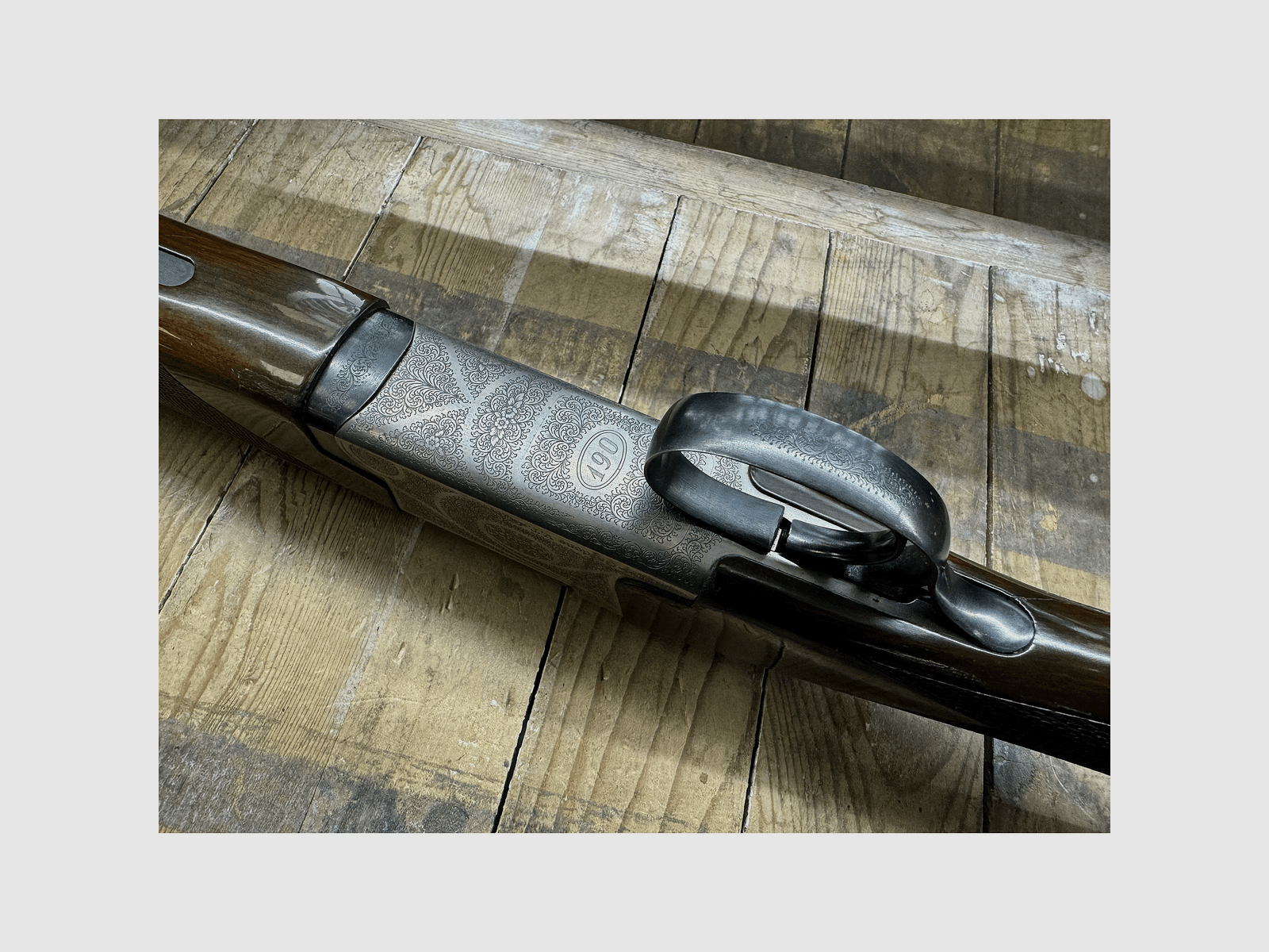 USATO – FUCILE SOVRAPPOSTO – BERNARDELLI MOD. 190 cal. 12, immagine 5 di 6
