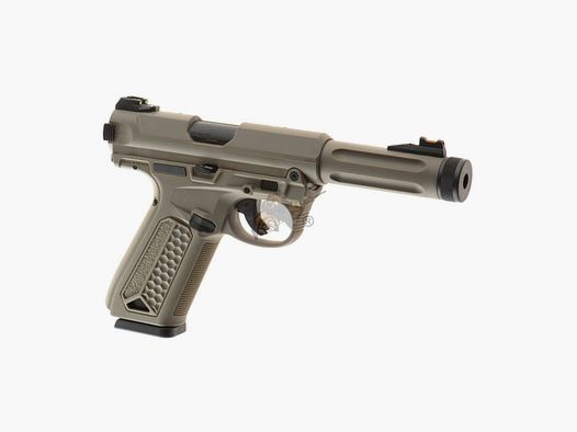 Pistola Airsoft AAP01 Assassin GBB en Dark Earth - Action Army