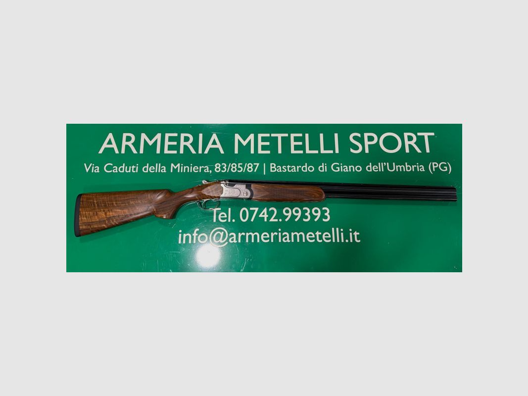 Bockdoppelflinte Beretta mod. 690 III kal. 12 in hout art: 690III12 BERETTA, afbeelding 2 van 5