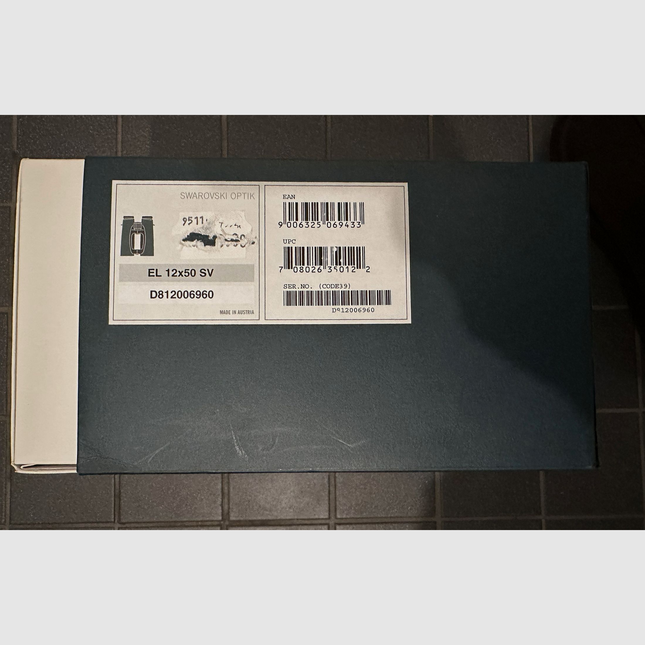 Swarovski EL 12 x 50 SV - used & in good condition