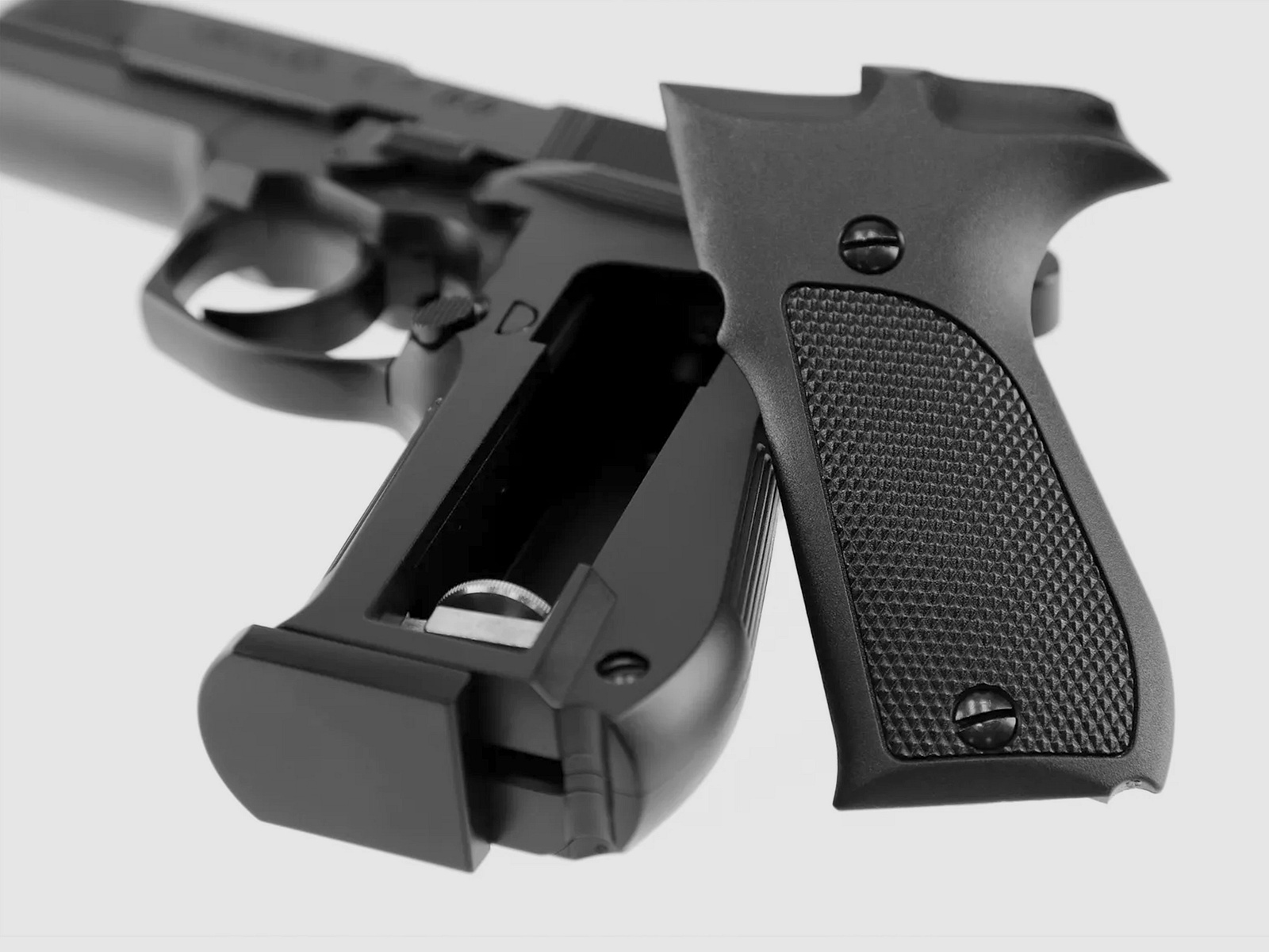 Walther CO2 Pistool CP88 4,5mm Diabolo Zwart - 5 Trommelmagazijnen - NIEUW