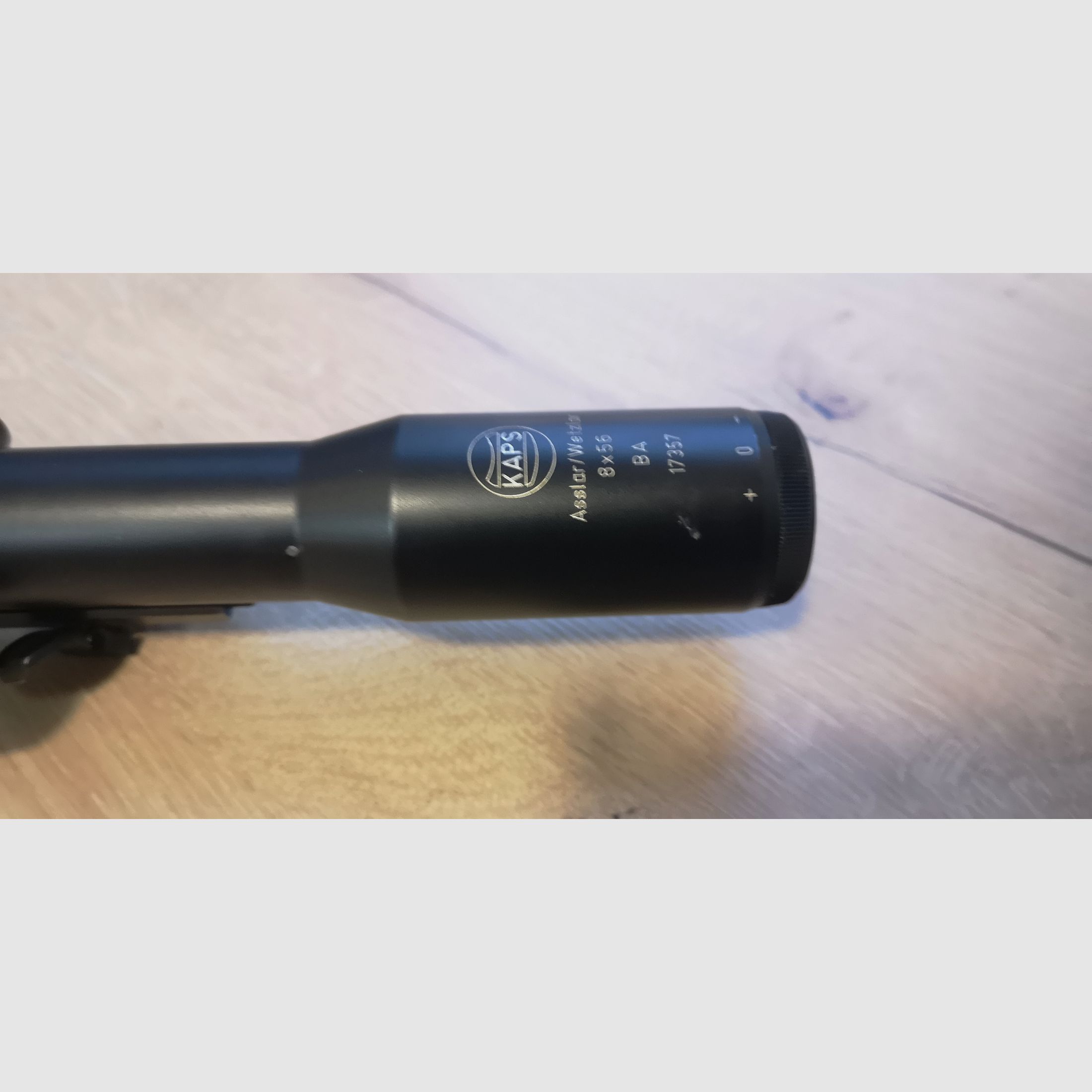 Zielfernrohr KAPS 8x56 uit Asslar/Wetzlar inclusief originele Blaser Sattelmontage