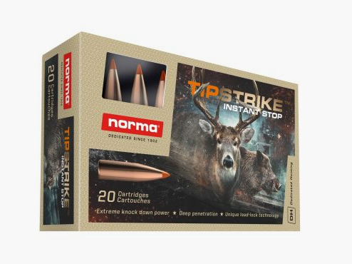 Norma Tipstrike 170 gr .30-06 Springfield (20 pièces)