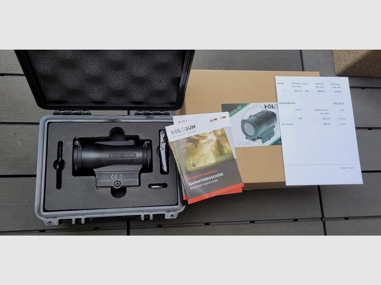 Holosun Elite HE530G-GR