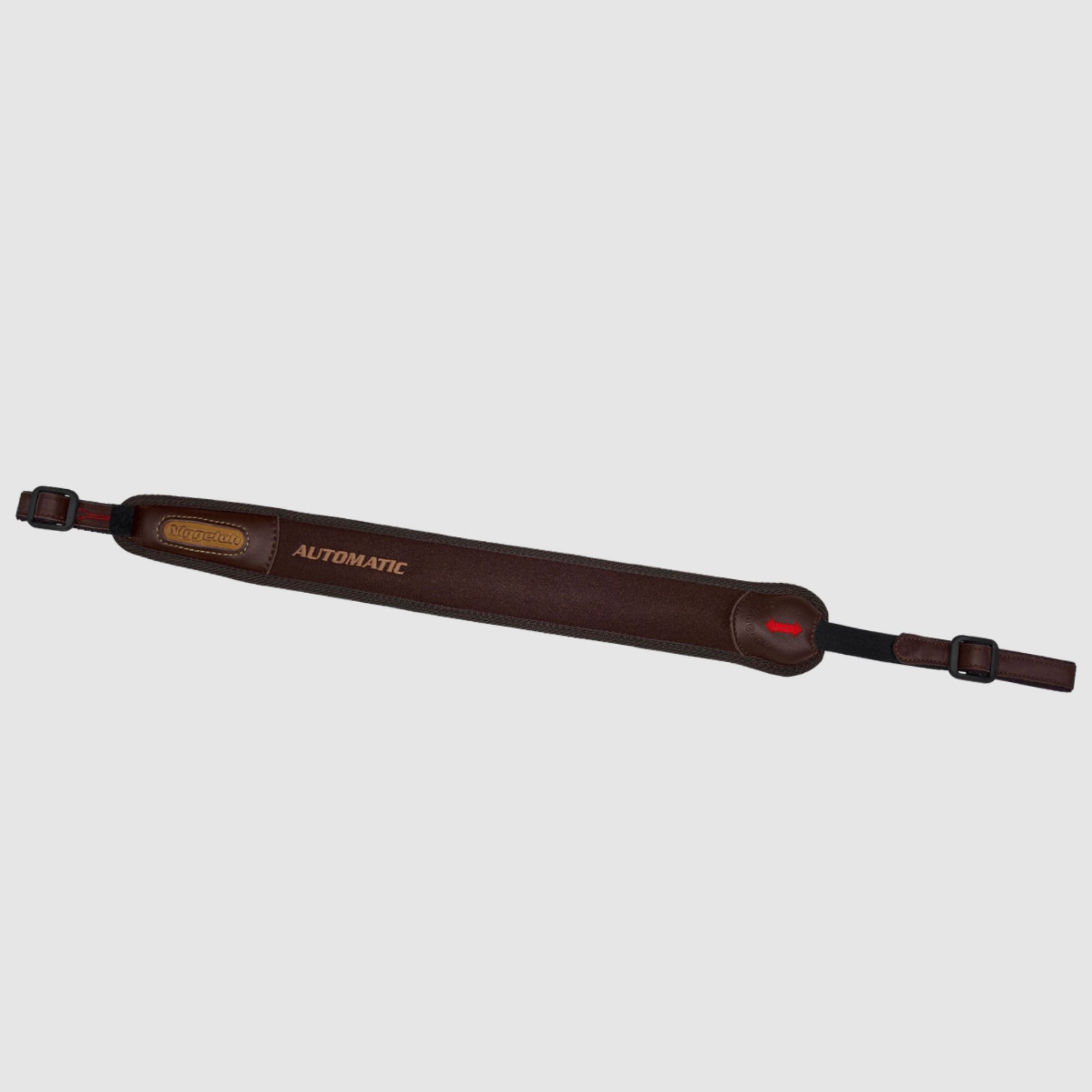 Niggeloh 406600122 Gewehrgurt Automatic Neopren Leder Braun