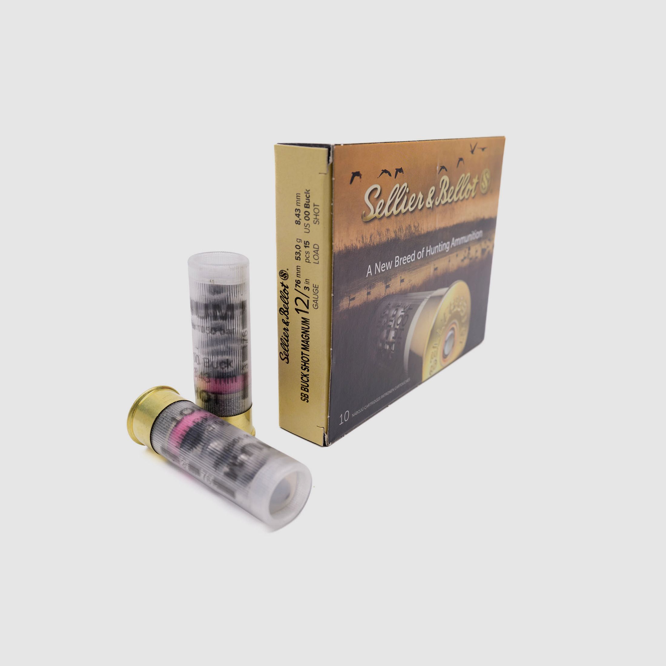 SELLIER & BELLOT 12/76 Buck Shot Magnum 8,4mm 53g