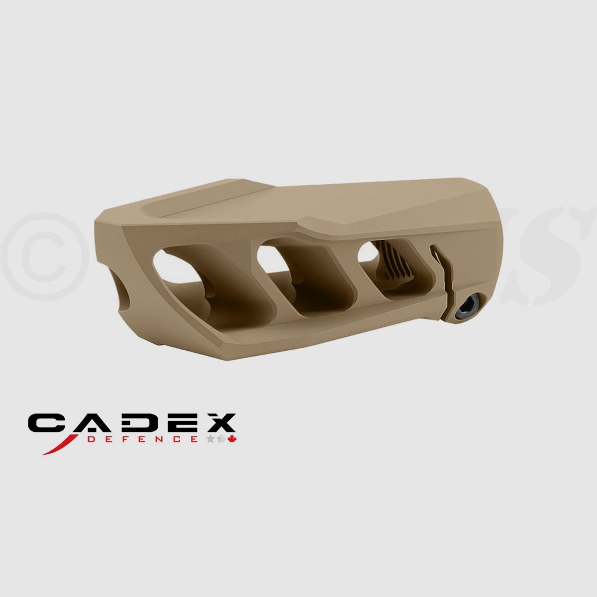CADEX DEFENCE MX1 Muzzle Brake .33 5/8-24 TAN, image 1 of 3