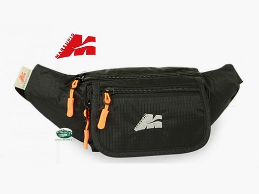 MARSUPIO Bauchtasche Lido in Schwarz