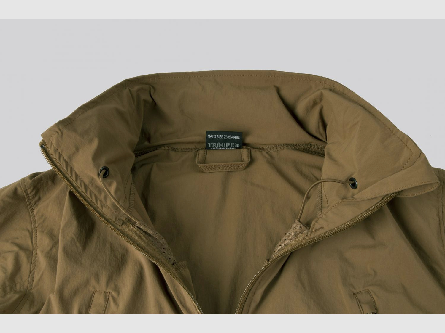 HELIKON TEX TROOPER LIGHTWEIGHT JACKE MUD-BROWN