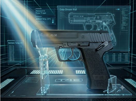 Röhm RG 96 blank firing pistol blued