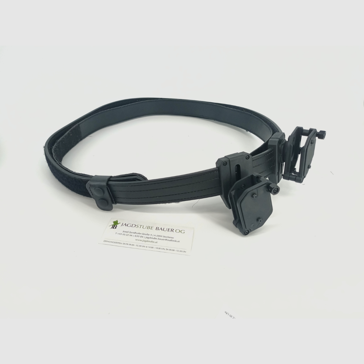 Sickinger Competiton Belt IPSC Gürtel XXL 120-130cm mit 2 verstellbaren Magazinhaltern