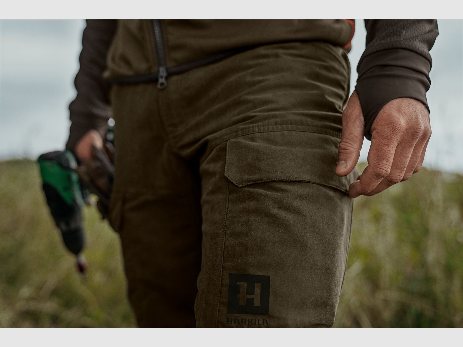 Härkila Herren Hose Scandinavian braun