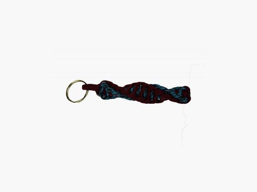 Portachiavi Survival Double DNA blu-rosso