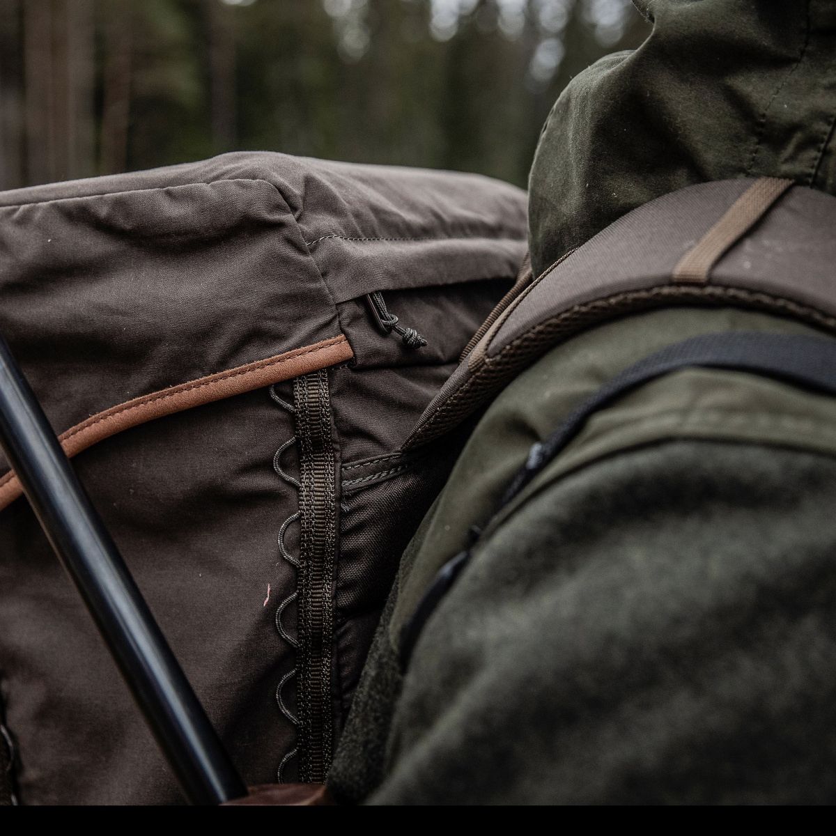 FJÄLLRÄVEN Singi Stubben Sitzrucksack Dark Olive