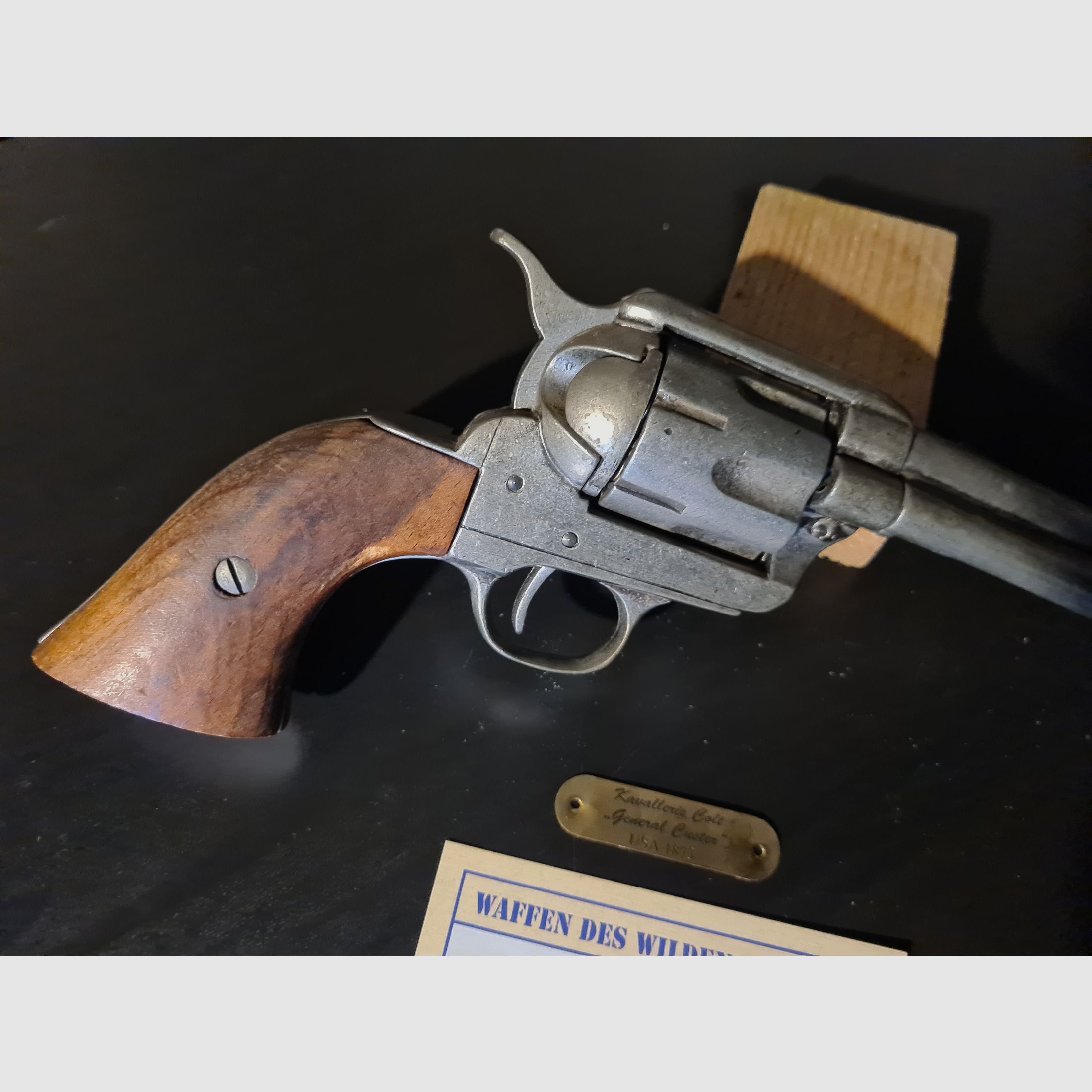 KAVALLERIE COLT GENERAL CUSTER Dekowaffe