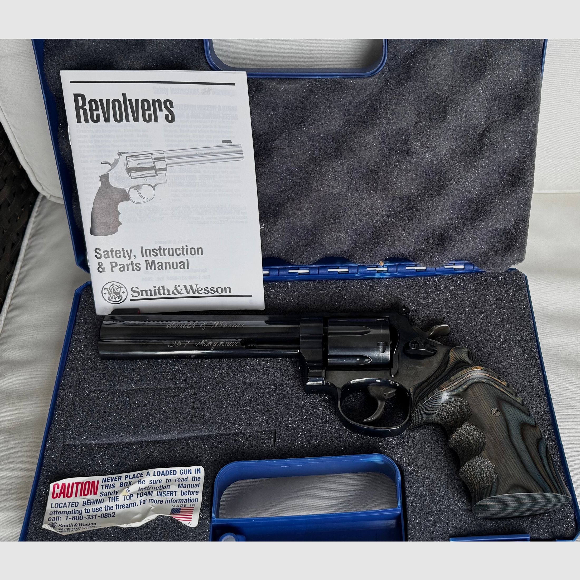 Smith and Wesson Revolver 586-5, cal. 38/357 Mag.