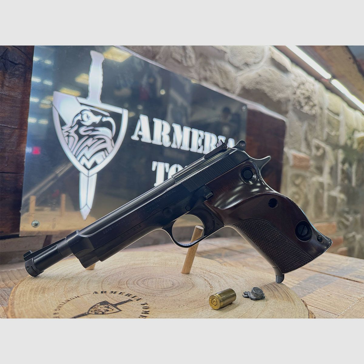 UTILISÉ – PISTOLE – BERETTA MOD. 952 SPECIAL cal. 7,65 Para, image 1 sur 7