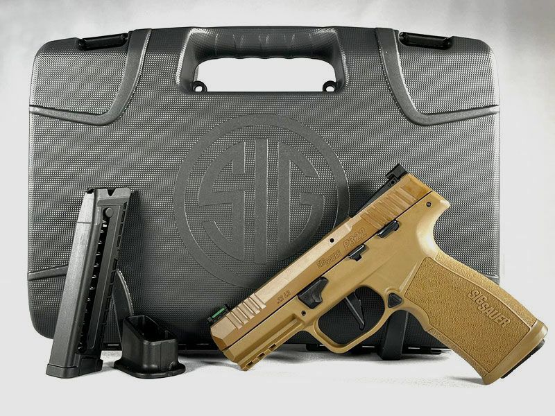 Sig Sauer P322 Coyote Tan
