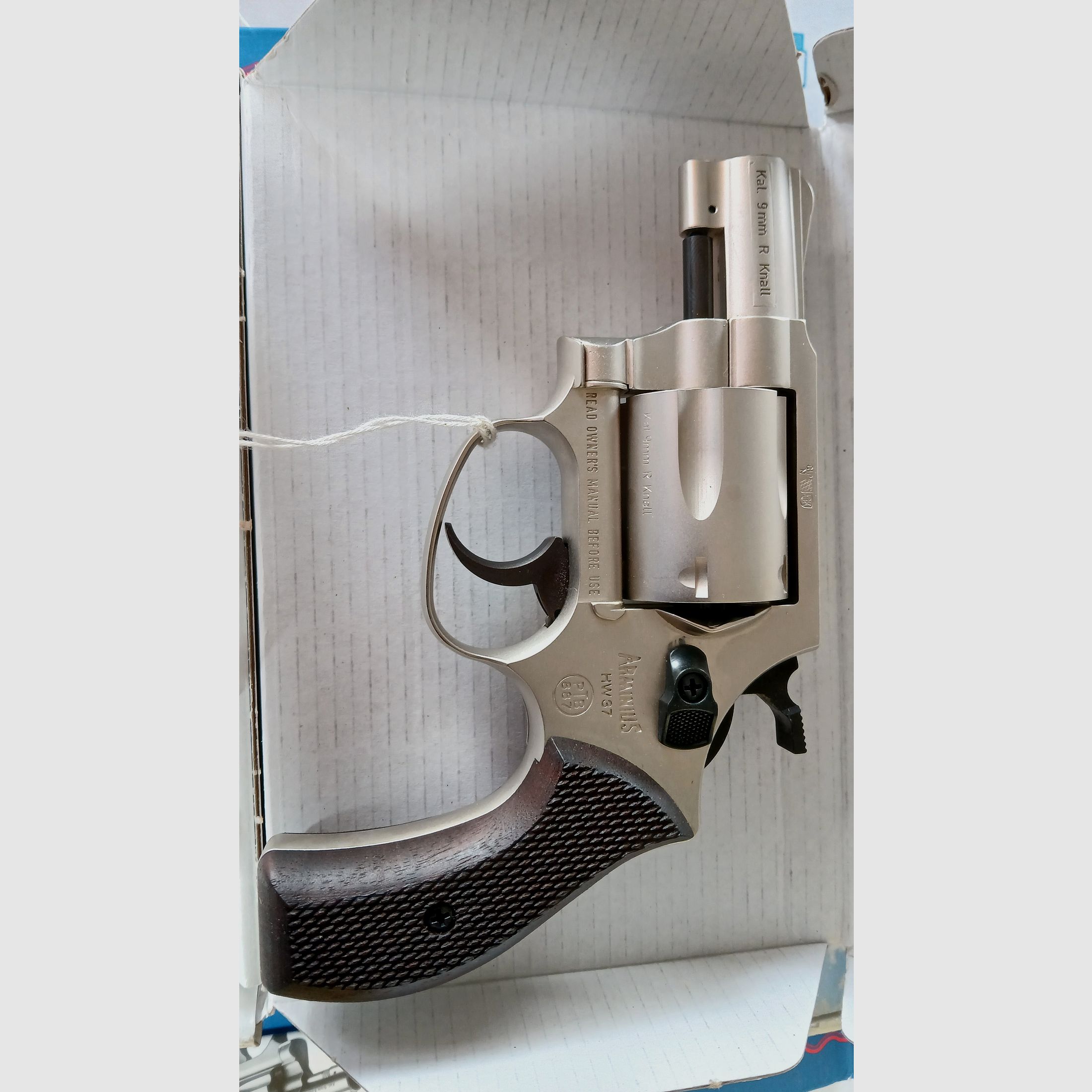 Incense HW 37 9mm blank gun NEW!