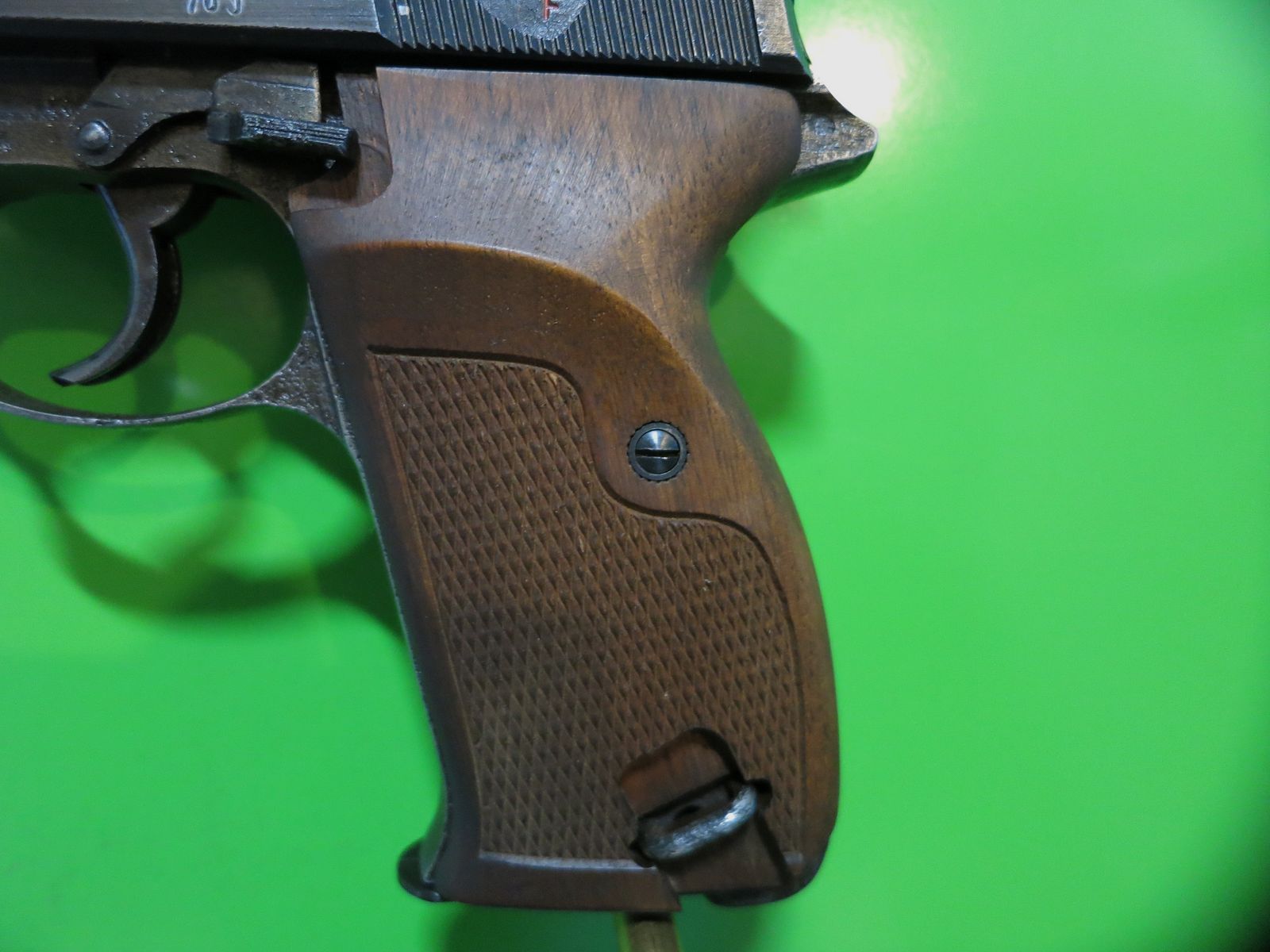 Walther P38 (P.38), WaA 359, 9 mm Luger, Walther/Zella-Mehlis, Schlitten P1      #56