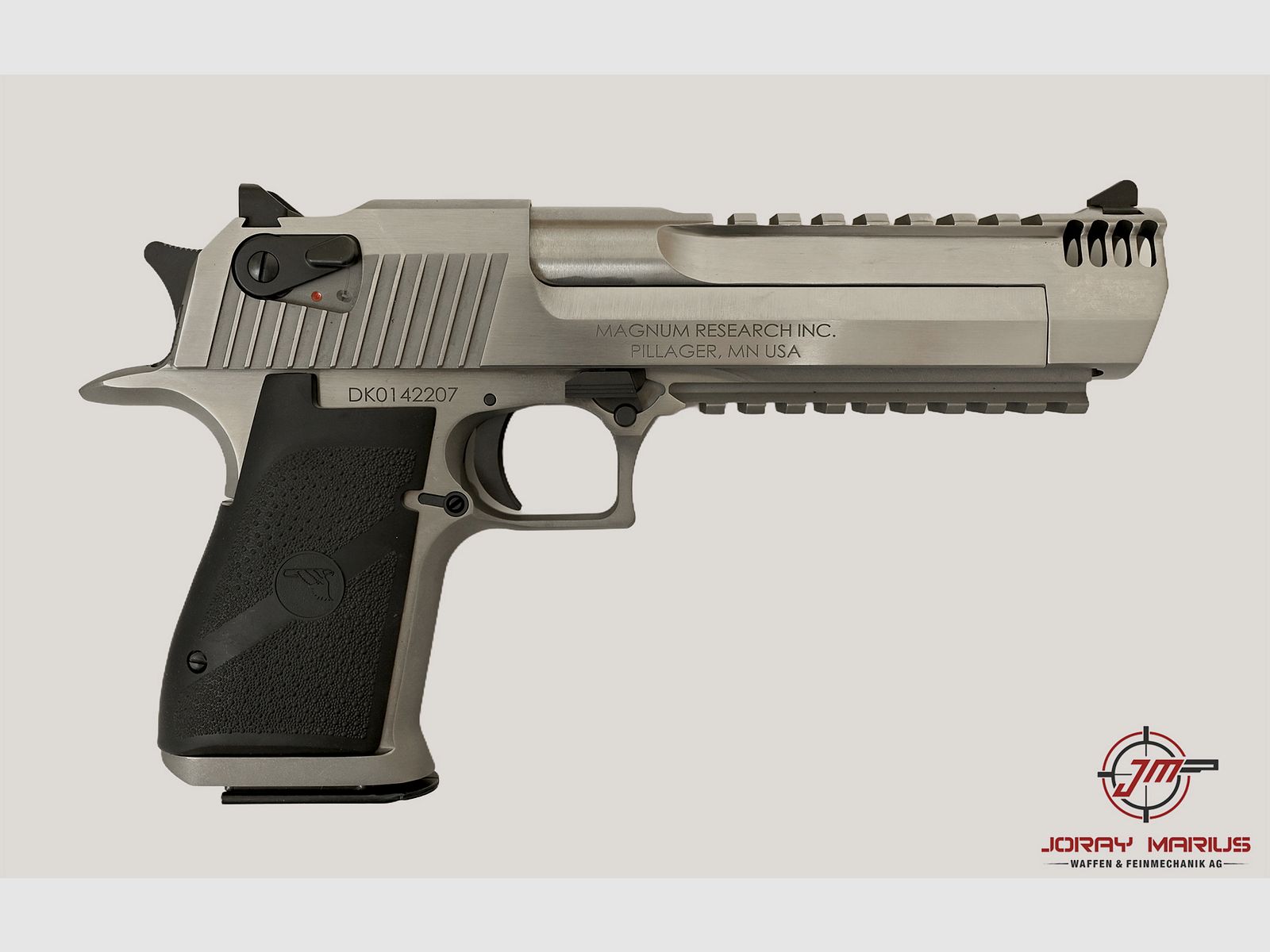 Magnum Research Desert Eagle Mark XIX .50 AE Stainless Kompensator, Bild 1 von 3