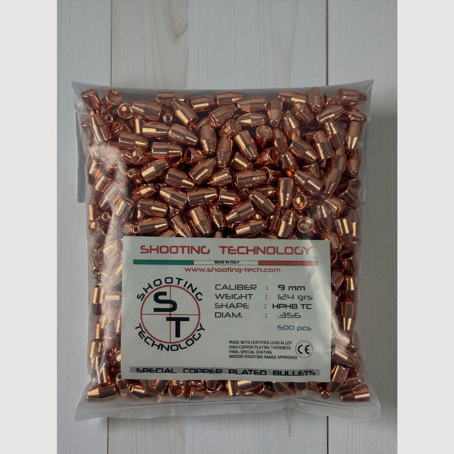 ST Bullets HPHB TC .356 124grs