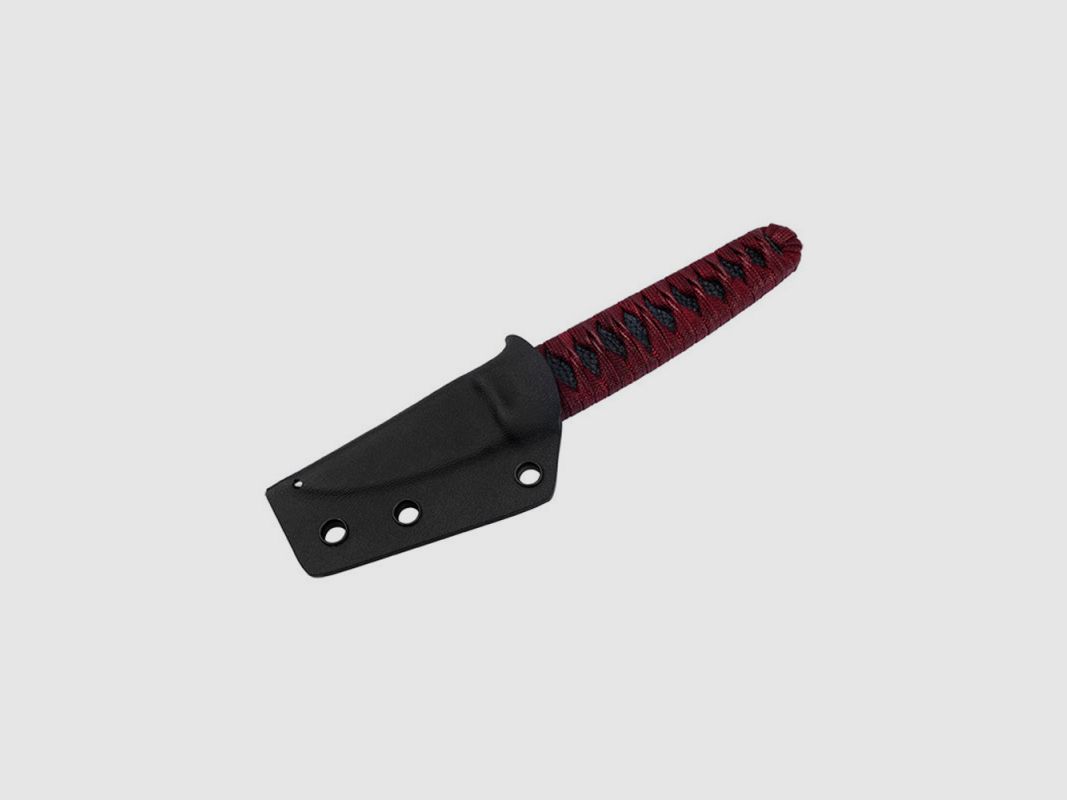 Messer BÖKER PLUS KISSAKI SCHWARZ/ROT, Bild 3 von 3