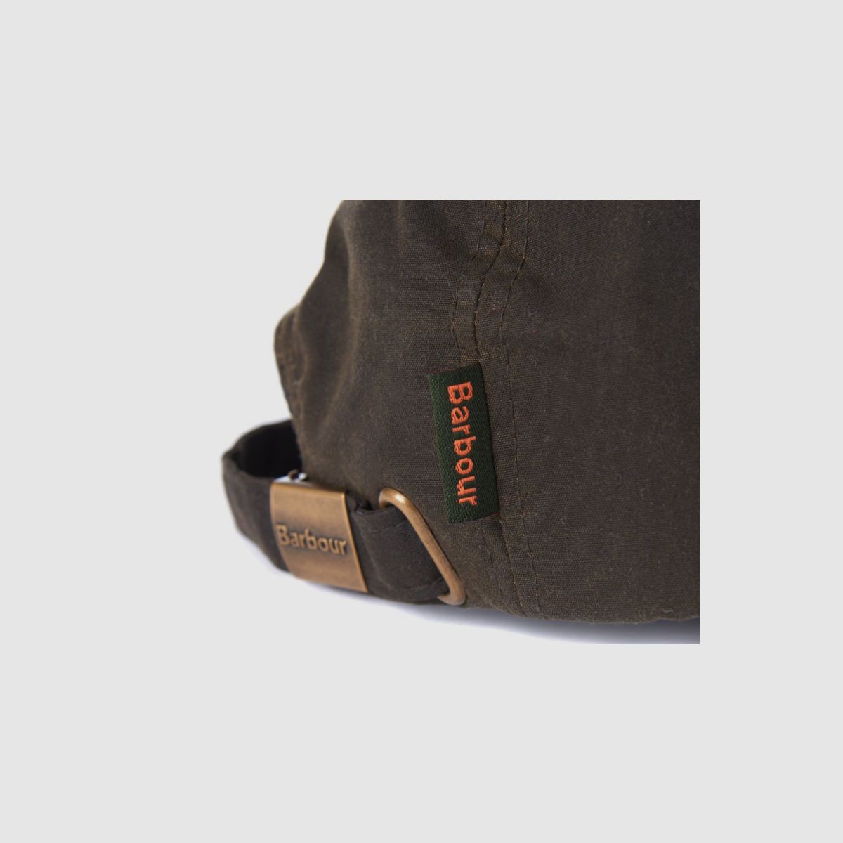 BARBOUR Woskowa czapka oliwkowa Classic