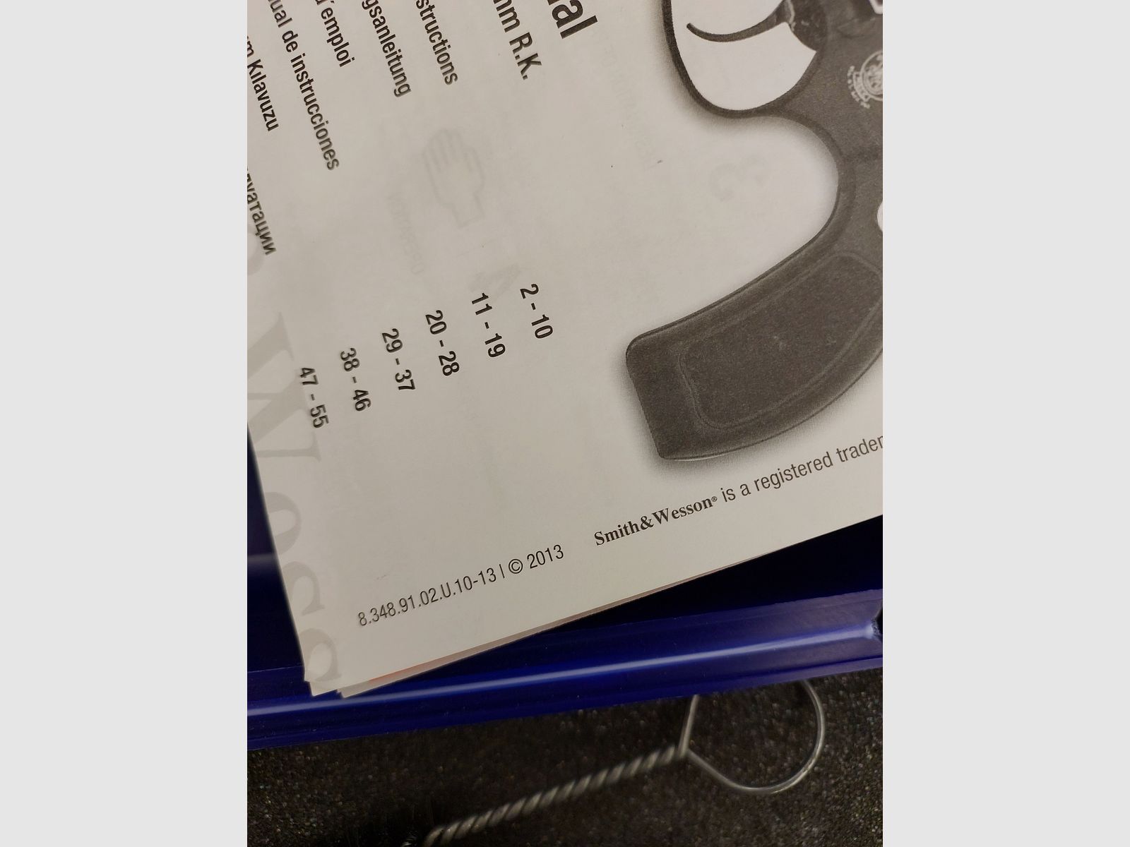 Smith & Wesson Chiefs Special revolver a salve calibro 9mm R.K. nero (PTB 794)